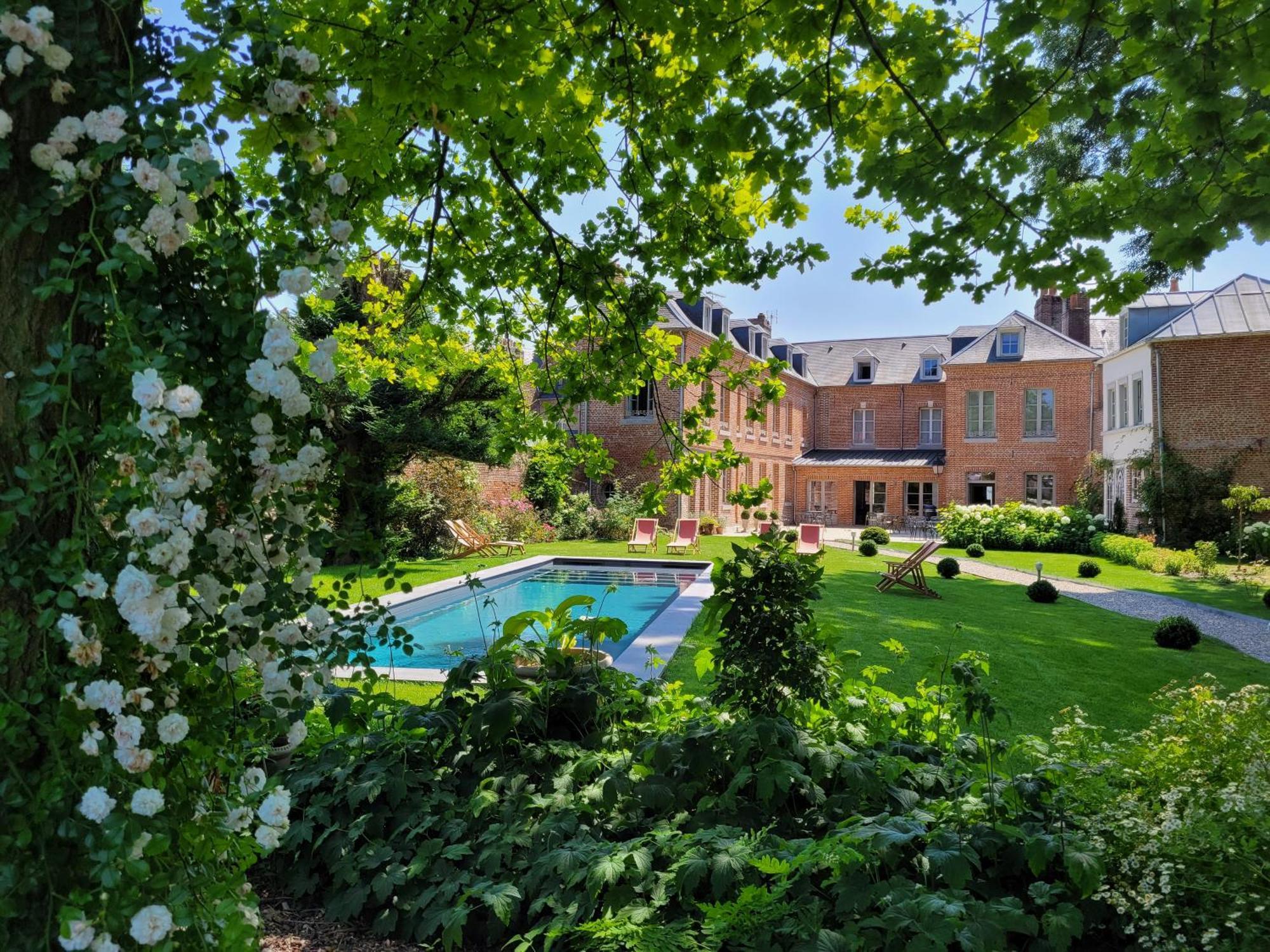 Les Myrrhophores Et Spa, Chambres D'Hotes Et Gites De Charme Abbeville Exteriör bild